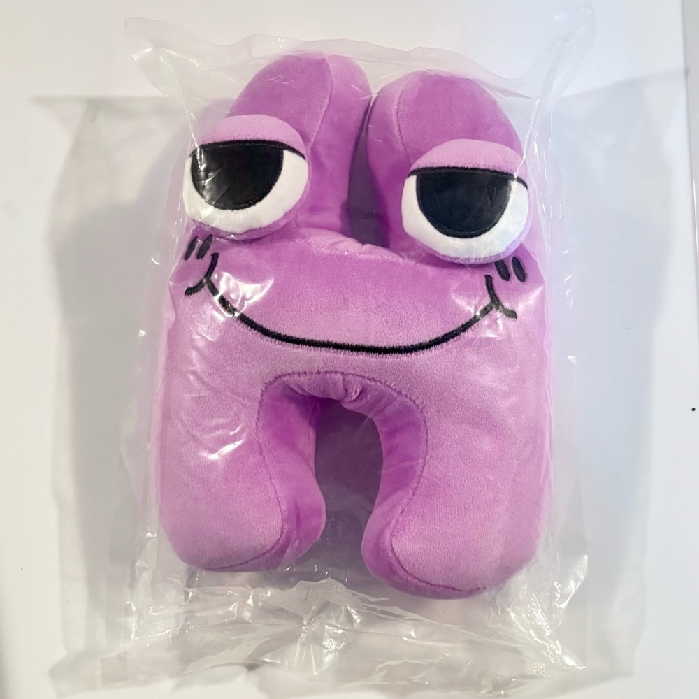 🎀 🆕 🎀 Genius Cell Alphabet Plush Toy~H Letter